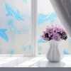 Venster stickers muur art pvc badkamer cover zonnebrandcrème verwijderbare thuis frosted glas sticker film privacy eenvoudige kantoor decoratieve