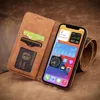 Luxury Leather Wallet Cases With Card Slot Photo Frame For iPhone 13 Pro Max 12 11 8 XR X 8 Plus Magnetic Cover