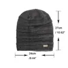 Beanie / Kafatası Kapaklar Beanie Kış Şapkalar Kadınlar Için Örme Slouchy Şapka Kadife Bayanlar Ile Sıcak Cap Korece