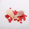 Decorazione per feste Palloncini di coriandoli lucidi in oro rosa da 12 pollici Palloncini di carta trasparente Globos 1 cm Paillettes glitter Decorazioni di compleanno per matrimoni