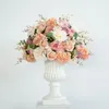 Decorative Flowers & Wreaths 60cm Table Flower Ball Wedding Centerpiece Roman Pot Backdrop Decor Party Road Lead Wall El Silk