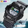 デジタルメンズウォッチSkmei Sportフィッタレクトロニッククロノグラフ時計LEDの防水オスの腕時計x0524
