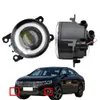 Voor Citroen C6 TD_ Saloon 2005-2015 met Mistlamp Koplamp Hoge Kwaliteit Paar LED Lens Lamp Styling Angel Eye