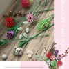 Ideeën Romantische Rose Flower Bouquet Bouwstenen MOC Bakstenen 1237 Stks Woondecoratie Bloemen DIY Toys Verjaardag Kerstmisliefhebbers Geschenken