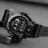 Skmei открытый спортивный спортивный многофункциональный светодиодный цифровой часы PU группы водонепроницаемые мужские часы мода мужские часы Relogios Masculino G1022