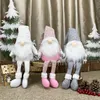 Juldekorationer Faceless Doll Pendant Fyllda Toy Dolls Xmas Home Ornaments Decor Presenter