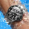 OLEVS Marke Quarz Uhren Uhr Männer Edelstahl Wasserdicht Business Sport Armbanduhr 210804