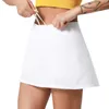 L-22 Pileli Tenis Etek Kadın Spor Kıyafetleri Spor Şortu Kadın Koşu Fitness Dans Yoga İç çamaşırı Bikter Golf Etek