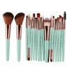 18pcs Professional Makeup Brush Set Beauty Cosmetic Foundation Power Blushes Eyelashes Lipstick Synthetic Hair Brushes Kit