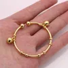 Islam Copper Baby Child Bangles 2pcs/lot Q0717