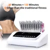 Corpo microcorrente moldando a pele firmeza apertando electro estímulo beleza equipamentos tone slimming spa máquina