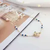 Colorful Tourmaline Beaded Bracelets Women Natural Pearl Amethyst Strawberry Quartz Gemstones Party Beach Jewelry