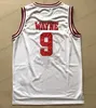 Wayne 9 Hillman College Theatre rouge blanc maillot de basket-ball tous cousus hommes maillots de film S-2XL qualité supérieure