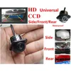 Car Rear View Cameras& Parking Sensors 12V Side Front Mirror CCD Backup Reversing Camera Cam Kit