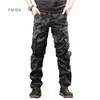 Camouflage Heren Cargo Broek Mannen Casual Camo Multi Pockets Militaire Tactische Hip Hop Joggers Streetwear Pantalon Homme 210715