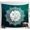 Cammitever Sun Moon Mandala Гобелен стены висит гобелены BOHO BEDSPREAD YOGA MAT BOKETET 210609