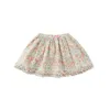 Dziewczyny Spódnice Lato Style Krótkie Spódnice Czyste Kolory Krótkie Rękawy Słodki Odzież dziecięca Spódnica dla dziewczyn 210701