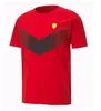 F1 Racing Suit Summer T-shirt à manches courtes Team Downhill Top Polyester Séchage rapide Peut être personnalisé249s 8aty