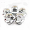 LARBLL 5PCS/lot Chrome Wheel Lug Nuts for Ford Foucs MK3 Mondeo KUGA Escape Fiesta Fusion Lincoln M12*1.5