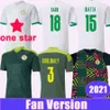 uniforme de jersey de futbol verde