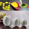 3st/Set Cake Rose Leaf Kolvfondant Dekorera sockerhantverk Mögel Cutter Cake Decorating Pastry Cookie Tools