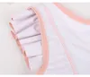 Traje de baño de una pieza para niños Falda linda coreana Princesa Bikini Ropa de diseño de moda