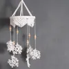 Ins Macrame Hand-woven Christmas Tree Pendant Home Bohemian Decoration Wall Hanging Ornaments Merry Christmas Party Wind Chime