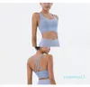 yogasport sportbeha yoga-outfits bodybuilding past bij casual gym push-up bh's hoogwaardige crop tops indoor outdoor workoutkleding