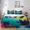 Sängkläder Silstar Tex Färgglada Palm Dubbel Set Linne Lakan Nordic Cover Duver PillowCase Bedroom1 Fabrikspris Expert Design Kvalitet Senaste Style Original