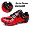 Cyklingskor MTB Skor Sneakers Men Mountain Bike Självlåsande Väg Cykel Professionell Ultralight Zapatillas Ciclismo