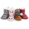 冬のクリスマス新生児の赤ちゃんガールズプリンセス冬のブーツファーストウォーカー柔らかい唯一の幼児幼児子供の女の子の履物の靴g1023