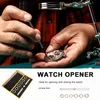 Reparationsverktygssatser 7st/Set Portable Watch Case Opener med skiftnyckel Dies Watches Back Cover Remover Watchmaker Kit f￶r Oyster