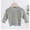 Baby Boy Knitted Clothes Set Children Knit Pullover + Pants Autumn Winter Toddler Knitwear Outfits infant Knitting Sweaters 210615