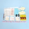 Kit penna manuale completo Pigmenti Tebori Ago 9pin / 15pin / 21pin Microblading Sopracciglio Guanti per tatuaggi Trucco Prastics Pelle Tatuaggi Forniture Set di inchiostri