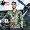 Bomberjacke Herren Militärstil Armee Ma1 Flugmäntel Herbst Pilot 101 1 Air Force One Männliche taktische Jacke Kleidung 5XL 210518