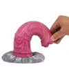 NXY Dildo Giocattoli anali Nuovo Hippo Cock Buffalo Simulazione Pene Dildo in silicone Prodotti per adulti di sesso femminile 0225