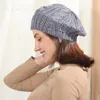 Berety jesienne zimowe kapelusz kobiety dzianina czapka francuska artysta beret malarz dziewczęta Kobieta ciepłe kuche kuche