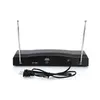 AT-306 Professional Karaoke Dual Wireless Handheld System Microphone Home KTV W220314