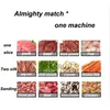 Varkensvleesverniering Machine Vlees Slicer Fabrikant Rundvlees Strip Cutter Maker Meat Dicer