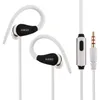 Atacado Earhook 3.5mm esporte fone de ouvido fone de ouvido com fio com microfone para samsung xiaomi alta qualidade Bass para celular