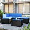 rattan ecksofa