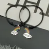 2 Pçs / lotes Arco-íris Melhor amigo Pulseira Ajustável Amizade Casal Pulseira Presente Pulseiras de mão Atacado Dropshipping