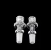 2021 New Diamond Knot Quartz Enail Banger Nails With Male Female 14mm 18mm Joints Suit For Glass Bongs Water Pipes 20mm Coil Heater