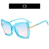 Lunettes de soleil Taored 2022 Fashion Trendy Women039 Elegant Butterfly Frame Eyeglasses Luxury Designer Vintage Female Sun Glasshes7395082