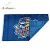 Echl Greenville Swamp Rabbits Flag 3 * 5ft（90cm×150cm）ポリエステルバナー装飾飛行ホームガーデンお祝いギフト