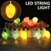 10 LED-Ostereier-Lichterkette, USB-batteriebetriebene Lichterkette für Zuhause, Baum, Party-Dekoration, Lampen, Festival, Innen- und Außenbereich, Ornament Y072243S