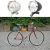 Прочный светодиодный металлический хромированный ретро велосипед велосипед передний противотуманный фонарь головки велосипедных аксессуаров