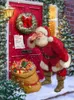 5D DIY Boże Narodzenie Pełna Wiertarka Rhinestone Diament Malarstwo Zestawy Cross Stitch Santa Claus Snowman Home Décor WHT0228