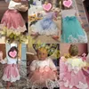 Girl's Dresses Born Long Sleeve Baby Girl Lace Party Wedding Big Bow 1st Birthday Princess Baptism Dress