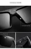 Nouvelle marque de luxe miroir vague de chaleur lentille polarisée lunettes de soleil hommes sport lunettes uv400 protection avec étui HW032453